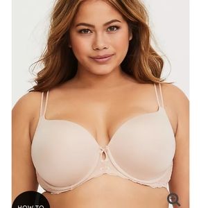 T shirt bra lightly lined